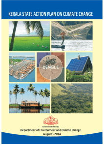 Kerala State Action Plan on Climate Change