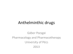 Anthelminthic drugs