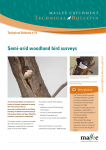 15. Semi-arid woodland bird surveys