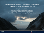 Prognostic Gene Expression Tests for Early stage breast cancer