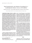 Renal hemodynamics and reduction of proteinuria by a vasodilating