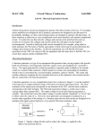 ELEC 225L Circuit Theory I Laboratory Fall 2005