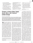 (2006) Changes in Surface Water Supply Across Africa with