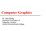 Computer Graphics - United International College