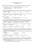 Sample Midterm 3 - UC Davis Statistics