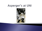 Asperger*s at UNI