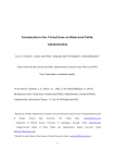 Introductory paper on Behavioral Public Administration