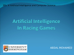 Artificial Intelligence In Racing Games