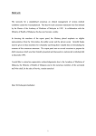 Consensus Statement on Management of Hyperlipidaemia