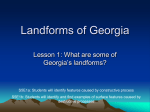 Georgia Land Forms