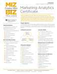 Marketing Analytics Certificate