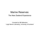 Marine Reserves