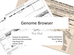 Genome browsers aggregate data