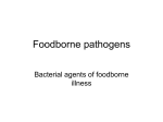 Foodborne pathogens