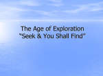 The Age of Exploration Notes