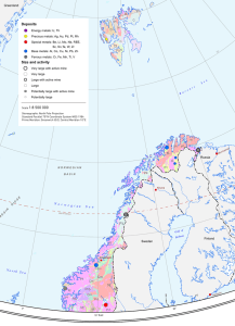 AM N Pz Scale 1:8 500 000 - Norges geologiske undersøkelse