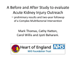 A Before and After Study to evaluate Acute Kidney Injury