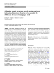 Offspring genetic structure reveals mating and nest infestation