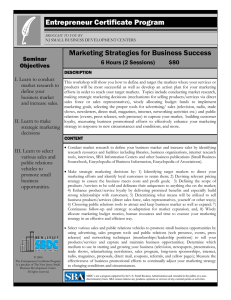 Marketing Strategies for Business Success