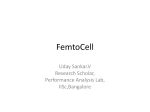 FemtoCell - Performance Analysis Lab