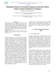 Modeling of Interior Permanent Magnet Synchronous Motor using