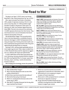 The Road to War