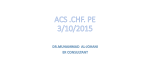 ACS .CHF. PE - Medical Groupf2