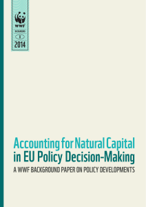 Accounting for Natural Capital in EU Policy Decision - Panda