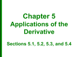 Chapter 5 Sect. 1,2,3 - Columbus State University