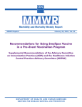 MMWR - American Hospital Association