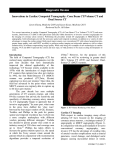 Innovations in Cardiac Computed Tomography: Cone