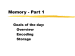 Memory - Part 1