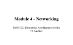 Module 5 – Networking