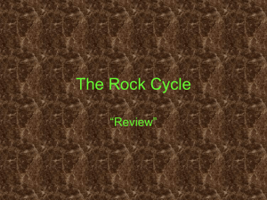The Rock Cycle - keebra9science