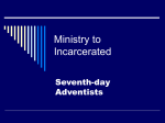 Ministry to Incarcerated