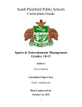 Sports and Entertainment Management