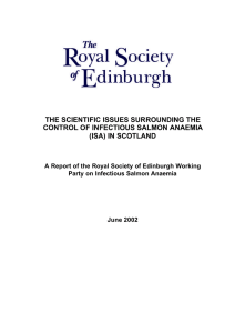 Infectious Salmon Anaemia - The Royal Society of Edinburgh