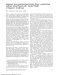 Impaired Neurotransmitter Release from Lacrimal and Salivary