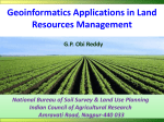 Geoinformatics Applications in Land Resources Management