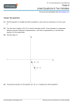 Class 9 Linear Equations in Two Variables