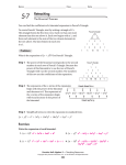 5-7 Reteaching answers