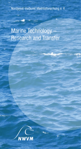 Marine Technology – Research and Transfer - Max-Planck