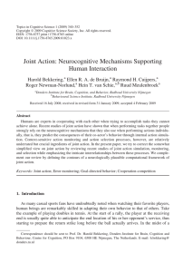 Joint Action: Neurocognitive Mechanisms Supporting Human