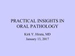 practical insights in oral pathology