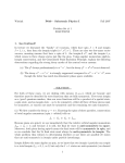 Wissink P640 – Subatomic Physics I Fall 2007 Problem Set # 1