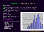 Physics 207: Lecture 2 Notes