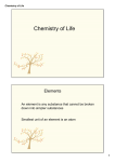 Chemistry of Life Notes