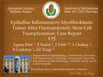 Epibulbar Inflammatory Myofibroblastic Tumor After Haematopoietic