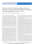 Molecular States Underlying Androgen Receptor