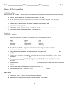 Chapter 22 MF Practice Test